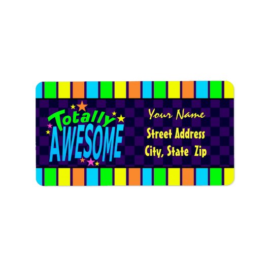 完全な素晴らし住所 シール (正面)