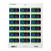 完全な素晴らし住所 シール (フルシート)