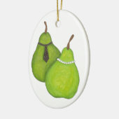 完全な組のオーナメント セラミックオーナメント (左)