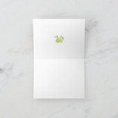 完全な組のサンキューカード サンキューカード (内部)