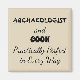 完全な考古学と調理師 マグネット