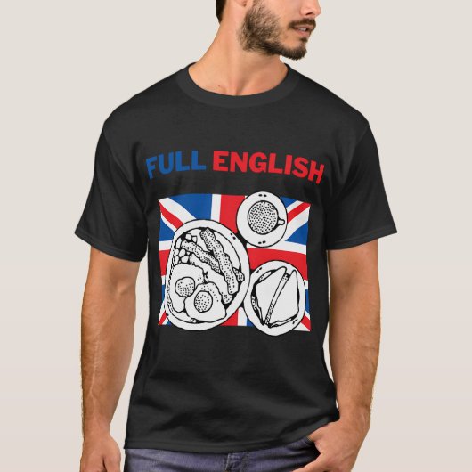 完全な英語 Tシャツ (正面)