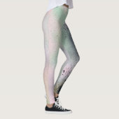 完全な足の羽のレギンス レギンス (右)