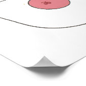 完全な足指圧図 ポスター (角)