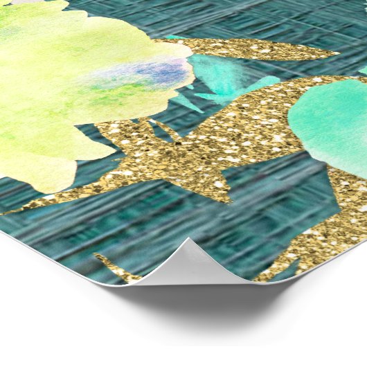 完全な開花ポスター ポスター (角)