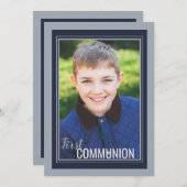 完全な額縁のフォト招待状 招待状 (正面/裏面)