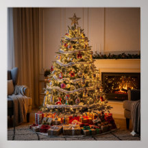 完全な飾クリスマスツリー