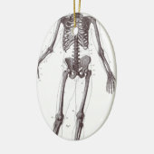 完全な骨組 セラミックオーナメント (左)