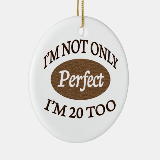 完全な20歳 セラミックオーナメント (右)