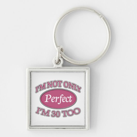 完全な30歳 キーホルダー (正面)