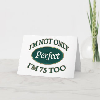 完全な75歳 カード