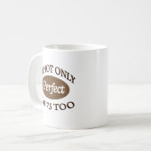 完全な75歳 コーヒーマグカップ (正面左)