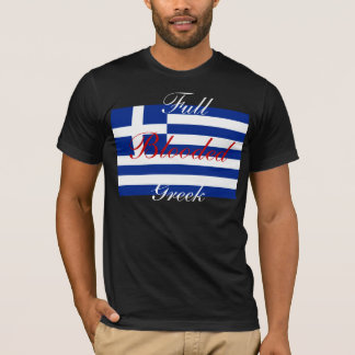 完全なBLOODEDのギリシャ語 Tシャツ