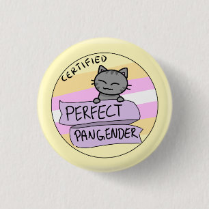 完全なPangender 缶バッジ
