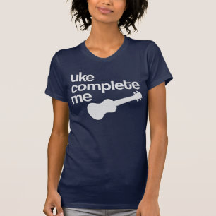 "完全なUke私"暗いワイシャツのためのデザイン Tシャツ