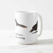 完全にちょうど休みます コーヒーマグカップ (正面右)