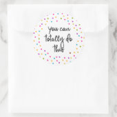 完全にできるよやる気を起こさせる ラウンドシール (バッグ)