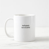 完全にないウィスキーのコーヒーカップ コーヒーマグカップ (左)