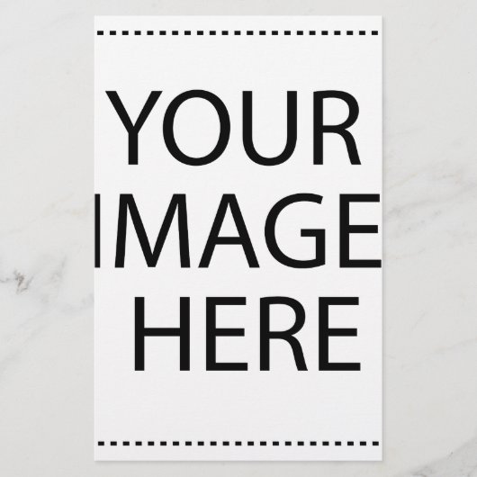 完全にカスタマイズ可能なイメージ 便箋 (正面)