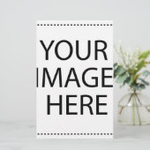 完全にカスタマイズ可能なイメージ 便箋 (スタンド正面)