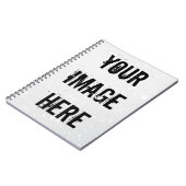 完全にカスタマイズ可能なスパイラルノートブック ノートブック (左側)