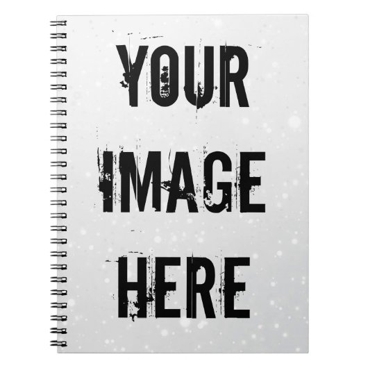 完全にカスタマイズ可能なスパイラルノートブック ノートブック (正面)