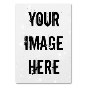 完全にカスタマイズ可能なテーブルカード テーブルナンバー