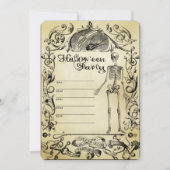 完全にカスタマイズ可能なハローウィンパーティ招待状 招待状 (正面)