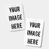 完全にカスタマイズ可能なバッジ荷物タグまたは犬小屋ラベル バッジ (正面＆裏面)