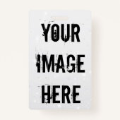 完全にカスタマイズ可能なバッジ荷物タグまたは犬小屋ラベル バッジ (正面)