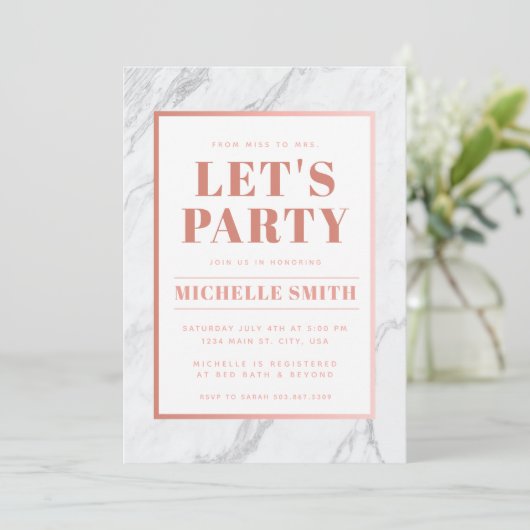 完全にカスタマイズ可能なパーティの招待状 招待状 (スタンド正面)