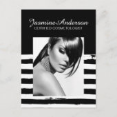 完全にカスタマイズ可能なメイクアップアーティストコンポーネントカード ポストカード (正面)