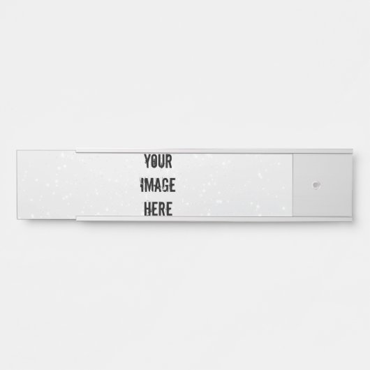 完全にカスタマイズ可能な名前プレート サインプレート (正面)
