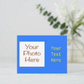 完全にカスタマイズ可能な基本はがき ポストカード (スタンド正面)