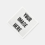 完全にカスタマイズ可能な紙ナプキン スタンダードカクテルナプキン (角)