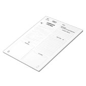 完全にカスタマイズ可能なD&Dキャンペーンジャーナル ノートパッド (アングル)