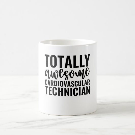 完全にカッコいい循環器技師 コーヒーマグカップ (中央)