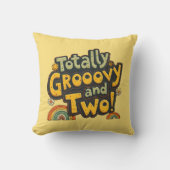 完全にグルービーと2つの2番目の誕生日 クッション (正面)