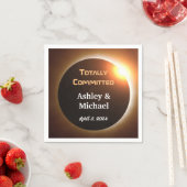 完全にコミットされたEclipseテーマ結婚の スタンダードカクテルナプキン (インサイチュ)