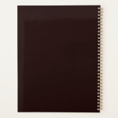 完全にコミットされたEclipseテーマ結婚の プランナー手帳 (裏面)