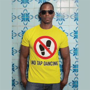 完全にサイン:なしタップ踊り Tシャツ
