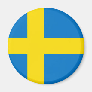 完全にスウェーデンの国旗 マグネット