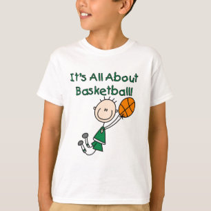 完全にバスケットボールのTシャツおよびギフトについて Tシャツ