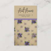 完全にパンジーなフローラ名刺 名刺 (正面)