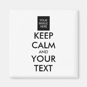 完全にパーソナライズされた保CALMとテキスト マグネット