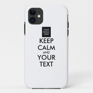 完全にパーソナライズされた保CALMとテキスト iPhone 11 ケース