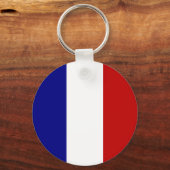 完全にフランス国旗！ キーホルダー (正面)