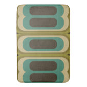 完全にレトロなバスマット – 敷物 バスマット (正面縦)