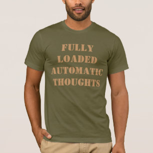 完全にロードされた自動思考 Tシャツ