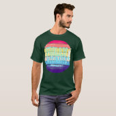 完全にワクチン接種された宣教師 Tシャツ (正面フル)